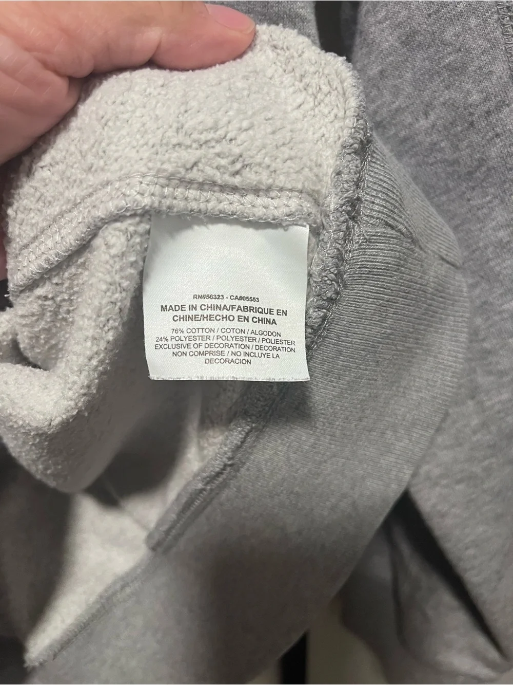 Classic Nike Air Jordan Flight Club crewneck sweatshirt in heather gray. Feature